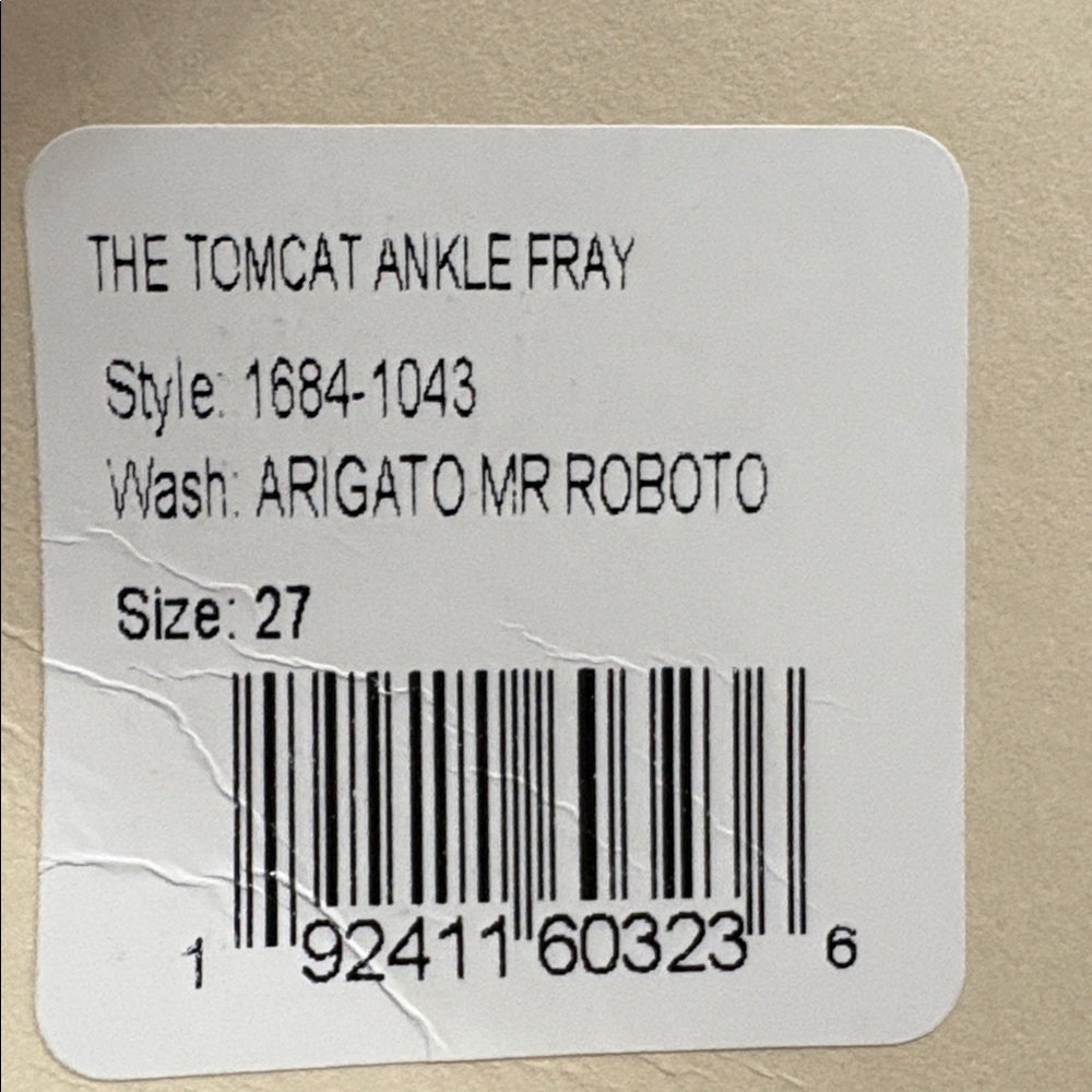 Mother Tomcat ankle fray jeans 27 - Picture 15 of 15